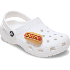 Crocs - Hot Dog Dipped in Mustard Jibbitz™ charms for Women|Men|Jibbitz™ Charms