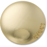 Crocs - Large Gold Circle Stud Jibbitz™ charms for Women|Men