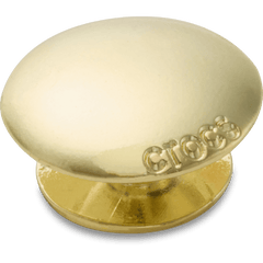 Crocs - Large Gold Circle Stud Jibbitz™ charms for Women|Men