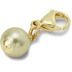 Crocs - Gold and Green SMT Pearl Charm Jibbitz charm for Women|Men|Kids