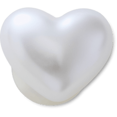 Crocs - Pearl Heart Jibbitz™ charms for Women|Men|Jibbitz™ Charms