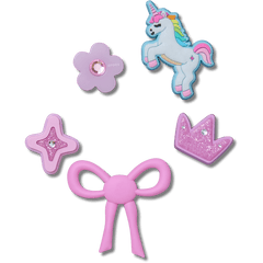 Crocs - Sweet Pink Girls 5 Pack Jibbitz™ charms for Women|Men|Kids|Jibbitz™ Charms