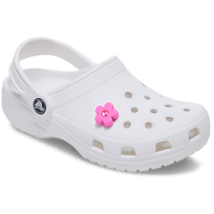 Crocs - Bright Pink Flower With Gem Jibbitz™ charms for Women|Men