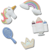 Crocs - Pretty Princess 5 Pack Jibbitz™ charms for Women|Men|Jibbitz™ Charms