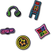 Crocs - Level Up Gamer 5 Pack Jibbitz™ charms for Women|Men|Jibbitz™ Charms