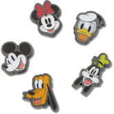 Crocs - Mickey & Friends Elevated 5-pack Jibbitz Shoe Charm for Women|Men|Kids|Jibbitz™ Charms