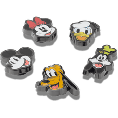 Crocs - Mickey & Friends Elevated 5-pack Jibbitz Shoe Charm for Women|Men|Kids|Jibbitz™ Charms