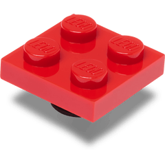 Crocs - LEGO® Red Tile 2x2 Jibbitz™ charms for Women|Men|Jibbitz™ Charms