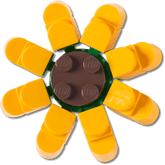 Crocs - LEGO® Sunflower Jibbitz™ charms for Women|Men|Jibbitz™ Charms
