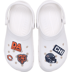 Crocs - NFL Chicago Bears 5 Pack Jibbitz Shoe Charm for Women|Men|Jibbitz™ Charms