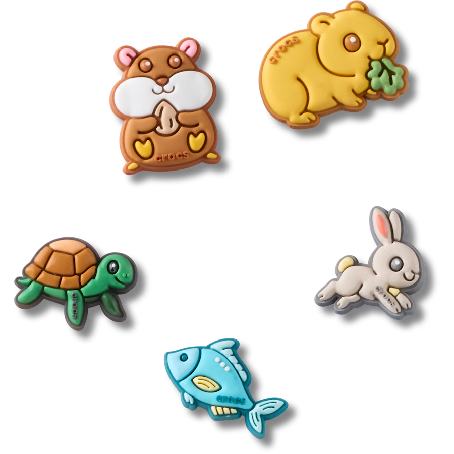 Crocs - Super Pets 5 Pack Jibbitz™ charms for Women|Men|Jibbitz™ Charms