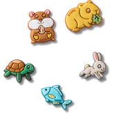 Crocs - Super Pets 5 Pack Jibbitz™ charms for Women|Men|Jibbitz™ Charms