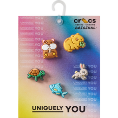 Crocs - Super Pets 5 Pack Jibbitz™ charms for Women|Men|Jibbitz™ Charms