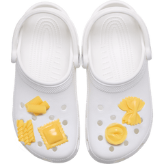 Crocs - Realistic Pasta 5 Pack Jibbitz™ charms for Women|Men|Jibbitz™ Charms