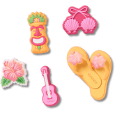 Crocs - Tiki Vacation 5 Pack Jibbitz™ charms for Women|Men|Jibbitz™ Charms
