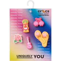 Crocs - Tiki Vacation 5 Pack Jibbitz™ charms for Women|Men|Jibbitz™ Charms
