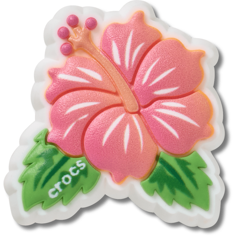 Crocs - Blue Tropical Hibiscus Jibbitz™ charms for Women|Men
