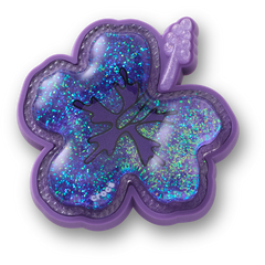 Crocs - Squish Purple Hibiscus Jibbitz™ charms for Women|Men