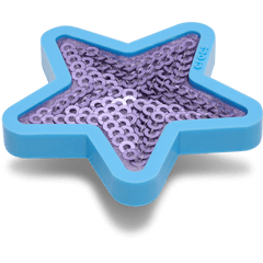 Crocs - Purple Sequin Star Jibbitz™ charms for Women|Men