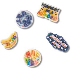 Crocs - Irreverent Pride 5 Pack Jibbitz™ charms for Women|Men|Jibbitz™ Charms