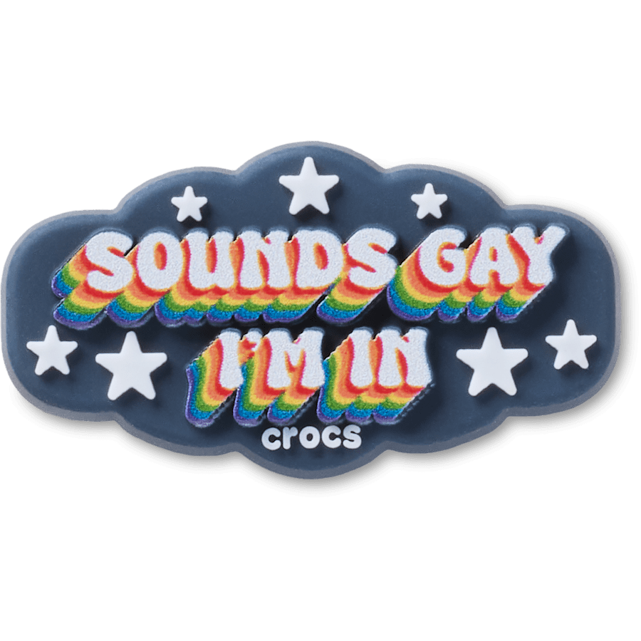 Crocs - Sounds Gay Im In Jibbitz™ charms for Women|Men