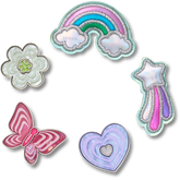 Crocs - Funky Girly Icons 5 Pack Jibbitz™ charms for Women|Men|Jibbitz™ Charms