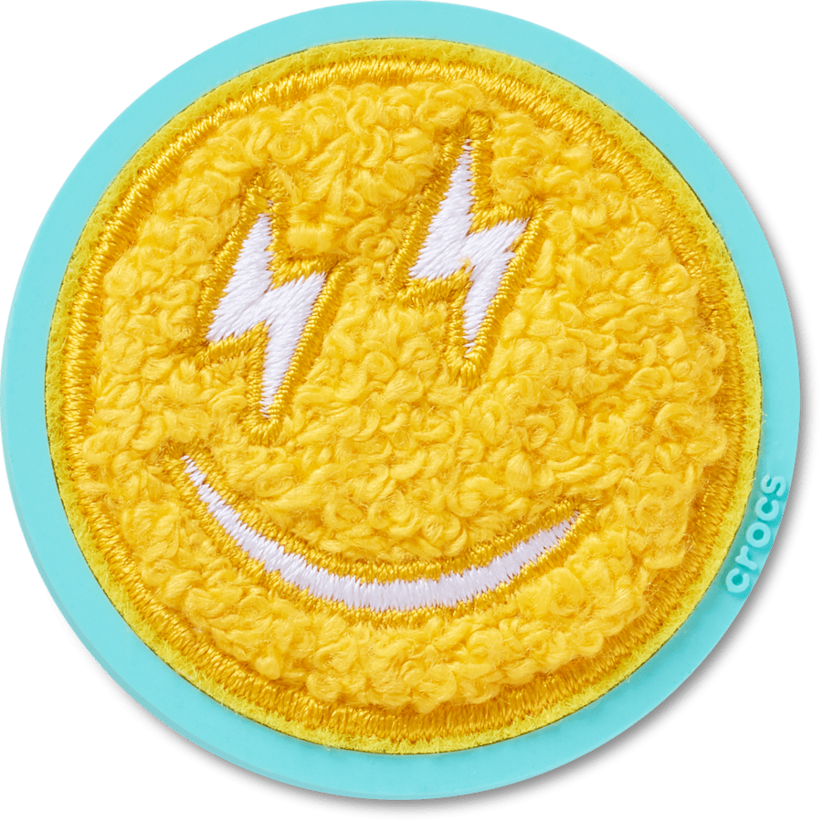Crocs - Mega Chenille Happy Face Jibbitz™ charms for Women|Men