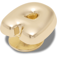 Crocs - Gold Bubble Letter A Jibbitz™ charms for Women|Men|Jibbitz™ Charms
