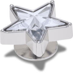 Crocs - Silver Gem Sparkle Star Jibbitz™ charms for Women|Men