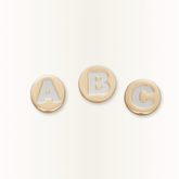 Crocs - Gold Letter A-Z Jibbitz Shoe Charm for Women|Men|Jibbitz™ Charms