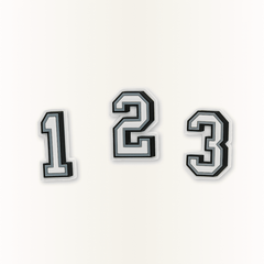 Crocs - Number 0-9 Jibbitz Shoe Charm for Women|Men|Jibbitz™ Charms