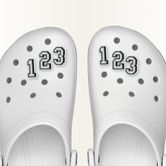 Crocs - Number 0-9 Jibbitz Shoe Charm for Women|Men|Jibbitz™ Charms
