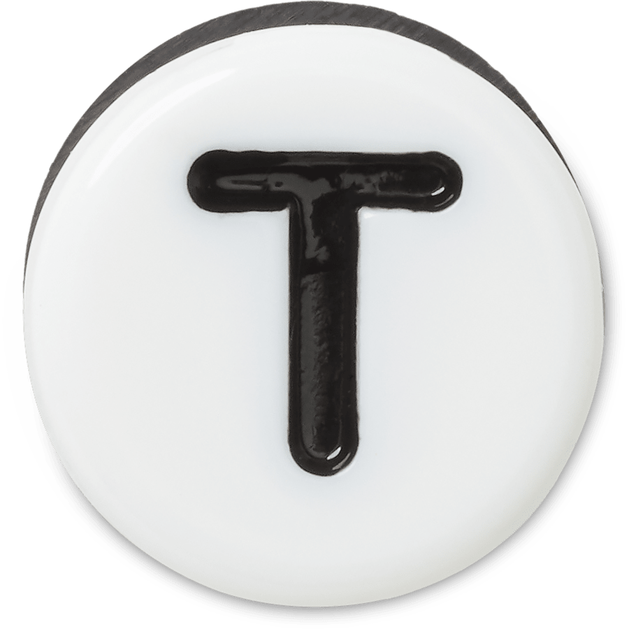 Crocs - Tiny Friendship Letter A-Z Jibbitz™ charms for Women|Men|Jibbitz™ Charms