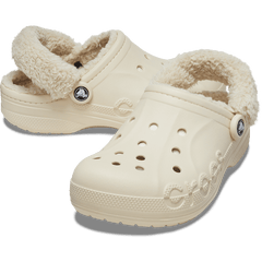 Crocs - Baya Lined Fuzz-Strap Clog for Women|Men