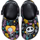 Crocs - Toddlers’ Disney Tim Burton's The Nightmare Before Christmas Jack and Sally Classic Clog for Kids