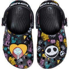 Crocs - Toddlers’ Disney Tim Burton's The Nightmare Before Christmas Jack and Sally Classic Clog for Kids