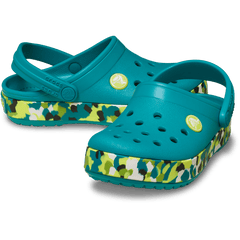 Crocs - Toddler Crocband Glow Confetti Band Clog for Kids