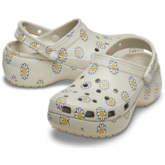 Crocs - Classic Platform Floral Clog for Women