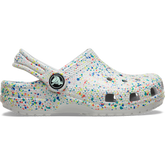 Crocs - Toddler Classic Glow Paint Splatter Clog for Kids