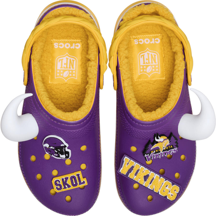Crocs - NFL Minnesota Vikings Classic Lined Clog for Women|Men