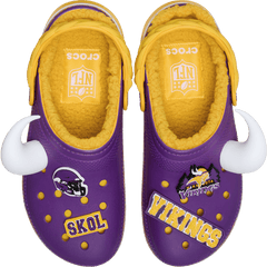 Crocs - NFL Minnesota Vikings Classic Lined Clog for Women|Men