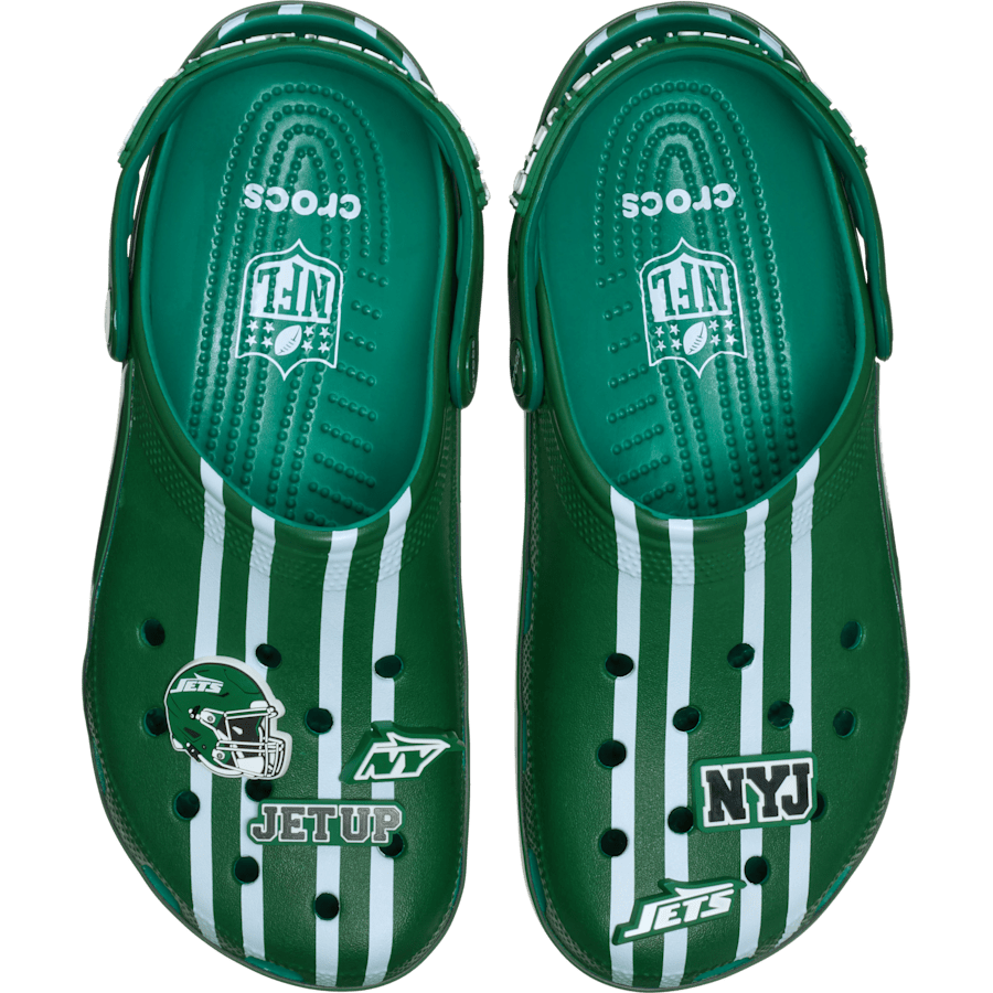 Crocs - NFL New York Jets Classic Clog for Women|Men