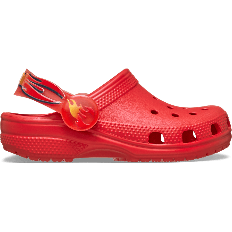 Crocs - Toddler Classic Flame Lights Backstrap Clog for Kids