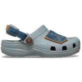 Crocs - Toddler Classic Denim Adjustable Backstrap Clog for Kids