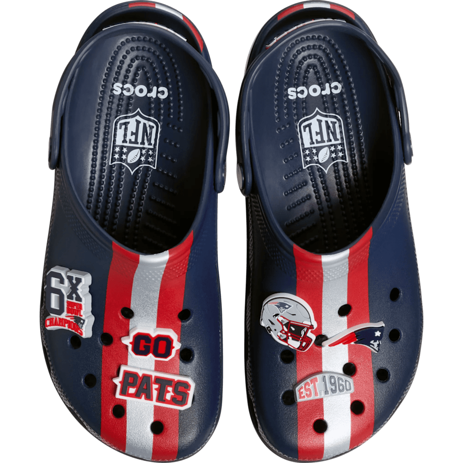 Crocs - NFL New England Patriots Classic Clog for Women|Men