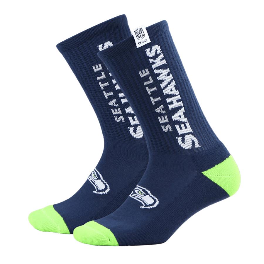Crocs - NFL Seattle Seahawks Crocs Socks for Men
