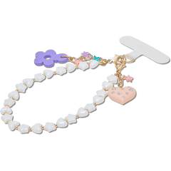 Crocs - Beaded Heart Flower Phone Wristlet for Women|Kids