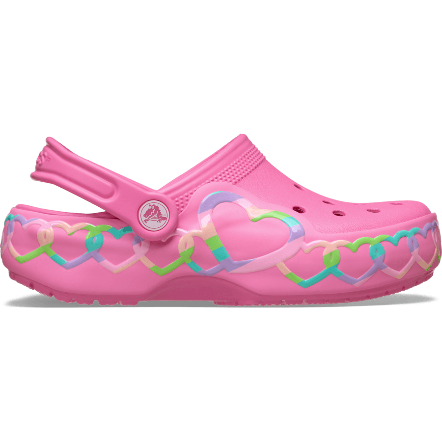 Crocs - Kids' Classic Heart Lights Clog for Kids