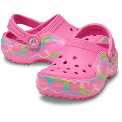 Crocs - Toddler Classic Heart Lights Clog for Kids