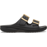 Crocs - Women’s Metallic Buckle Saturday Sandal for Women